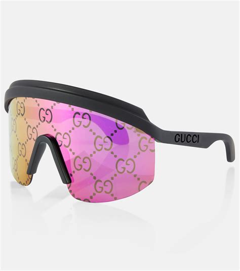 mask gucci corona|Designer Mask Sunglasses for Women .